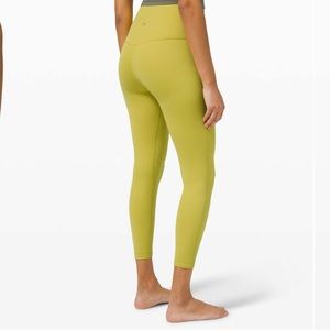 Lululemon Align 25” lemon pear